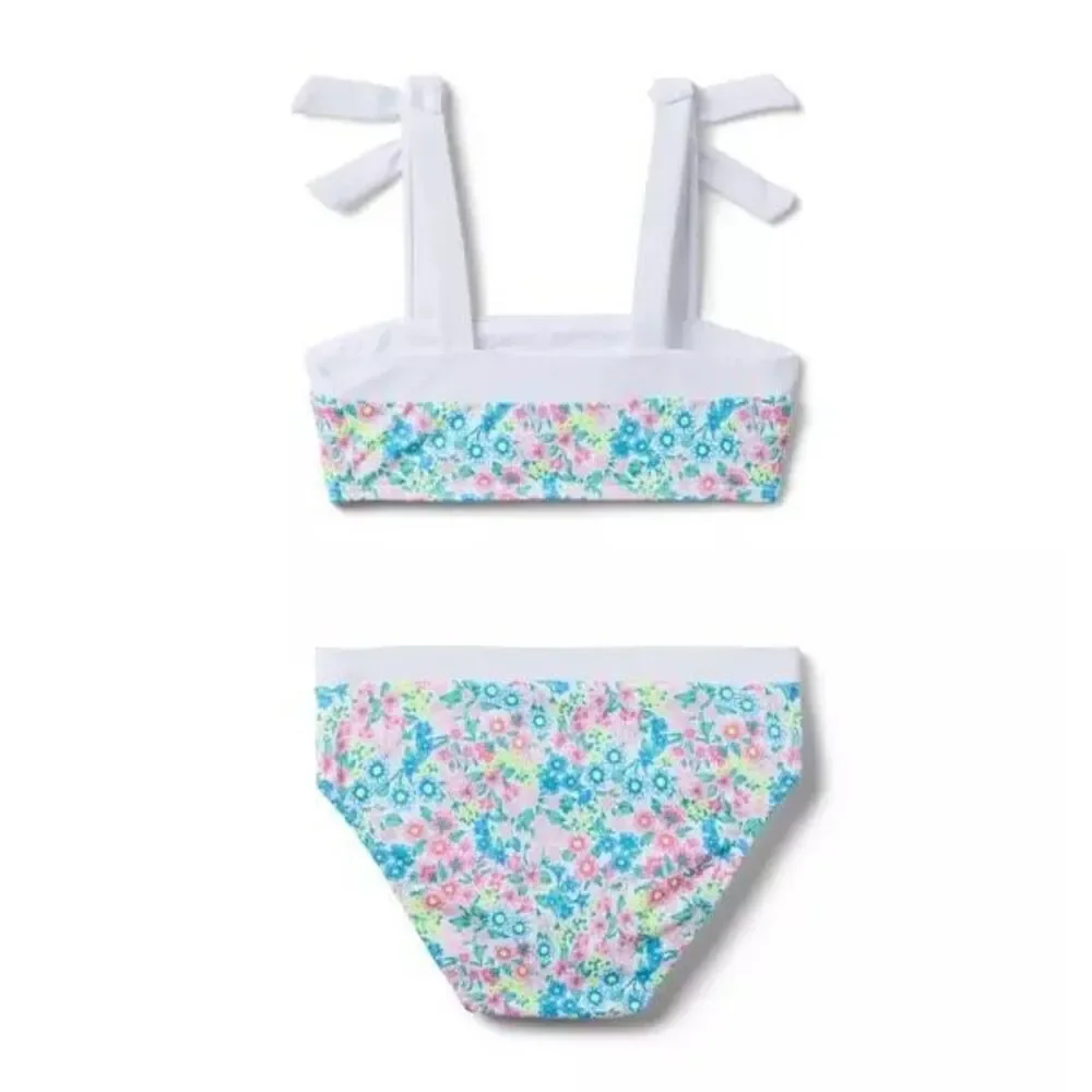 Janie and Jack Recycled Ditsy Floral 2-Piece Swimsuit size 16